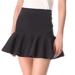 ANN TAYLOR ✨ drop waist swing pleated ruffle akirt | Sz 6
